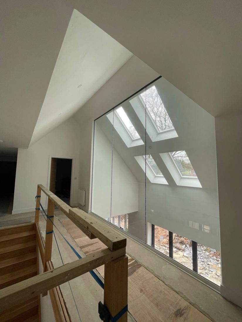 After — Orangery — boarded & skimmed