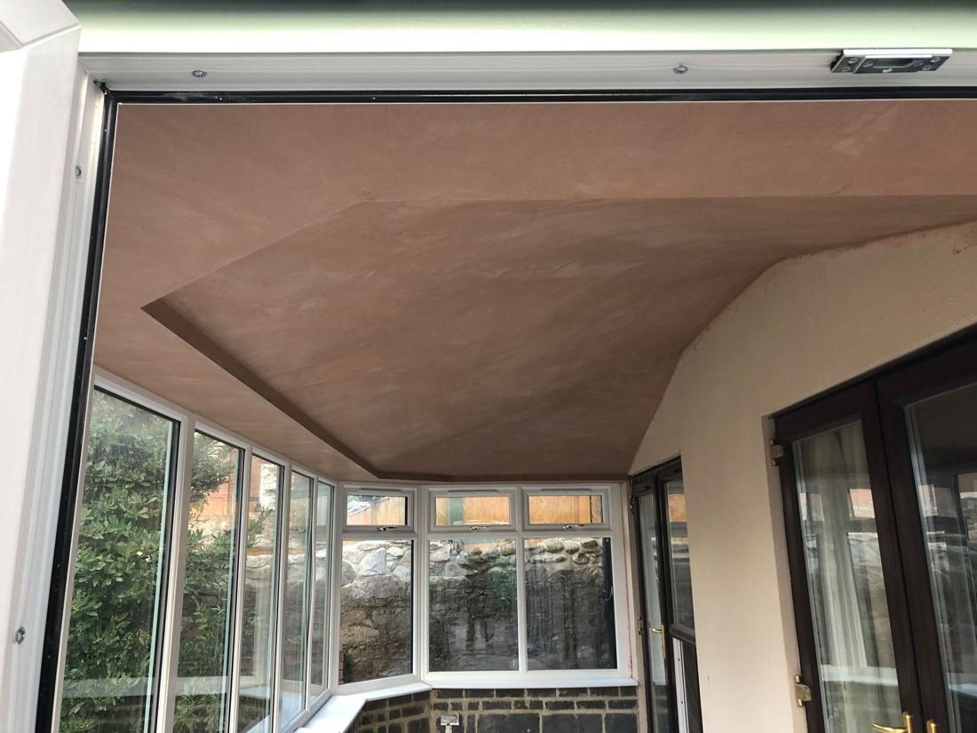 Scratch coat applied